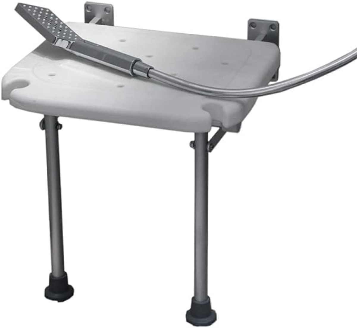 Ver precio Silla para la ducha con montaje en pared y plegable
