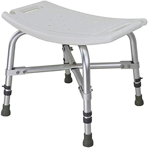 Ciokea Taburete De Ducha Esquinero Para Ducha Interior, Asiento De Ducha Impermeable HDPE, Taburete De Ducha Resistente Para Afeitarse Las Piernas Con Estante De Almacenamiento, Color Blanco